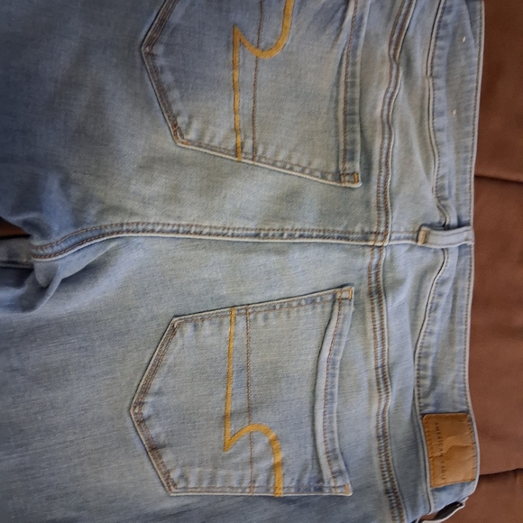 American Eagle Outfitters SUPER STRETCHED SKINNY JEANS. Size 12. - Picture 10 of 10